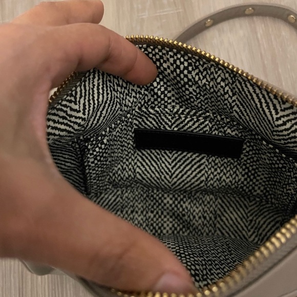 Rebecca Minkoff Mini MAC Crossbody Bag in Taupe - Picture 3 of 5